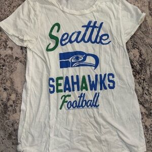 Girls Seattle Seahawks Kids White T-Shirt